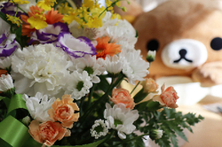 花とクマー